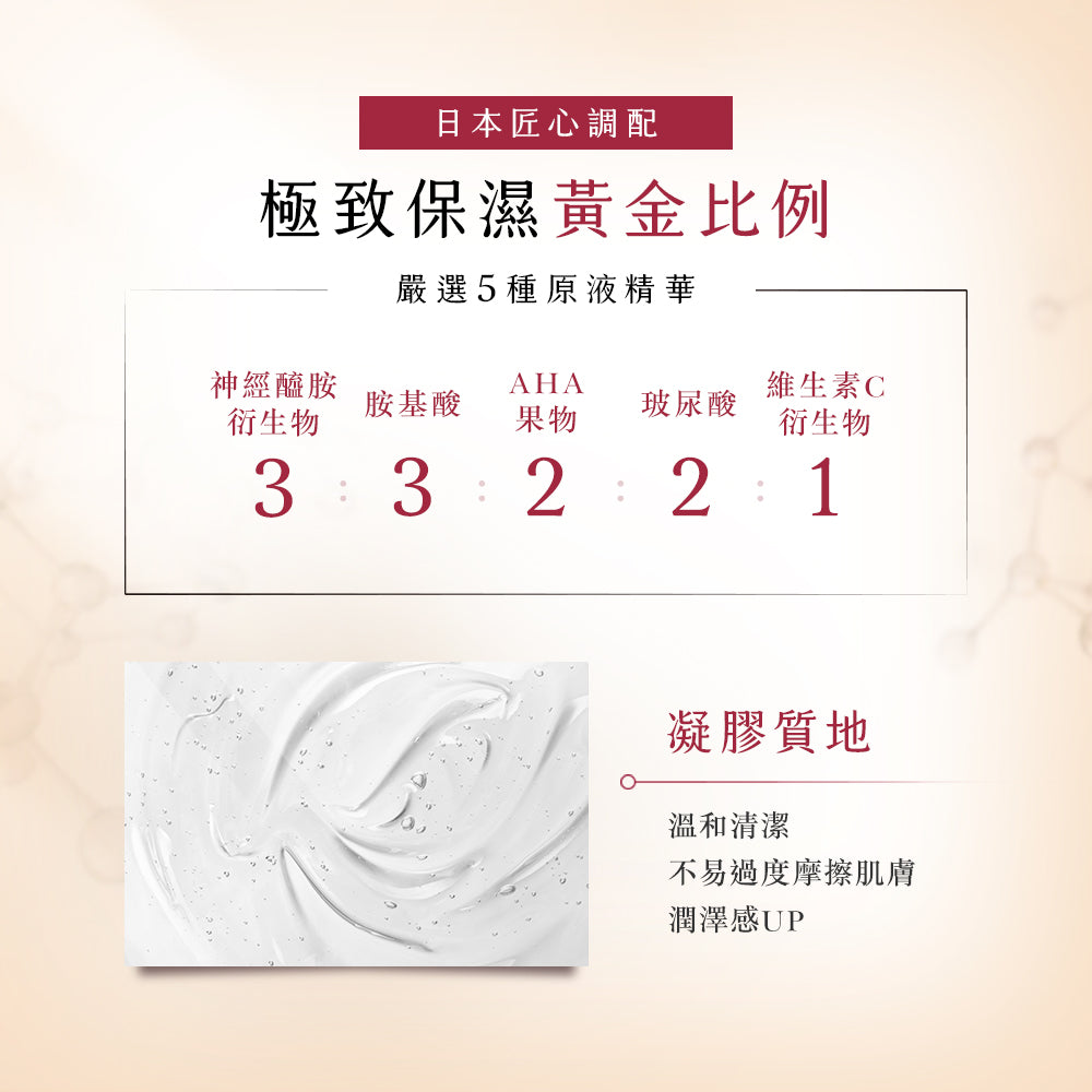 【囤貨組】原液水感潔面乳 150g (3入組)
